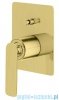 Kohlman Experience Brushed Gold zestaw prysznicowy z deszczownicą 30 cm złoto szczotkowane QW210EGDBR30